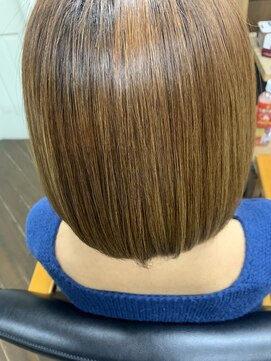 サロンドマックス(salon de max) 《salon de max》リケラで艶髪☆ストレート