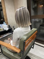 サニー 渋谷(SUNNY) バレイヤージュ、ハイライト、ショコラアッシュ、グレージュ