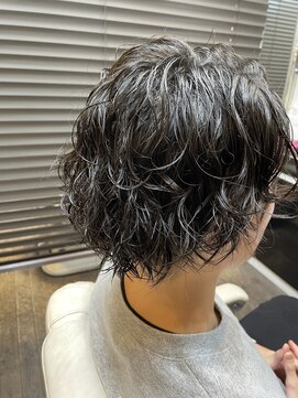 ガイズ ヘアー イサミ(GUY'S HAIR 133) スパイラルパーマ/メンズミディアム/メンズパーマ