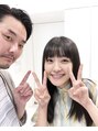ラベストオイケ(LOVEST OIKE)&nbsp;奈緒さんのヘアスタイルを10年担当