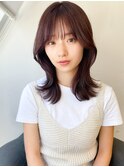 【桑尾幸奈】10代20代30代◎大人かわいい韓国ヘア/小顔前髪