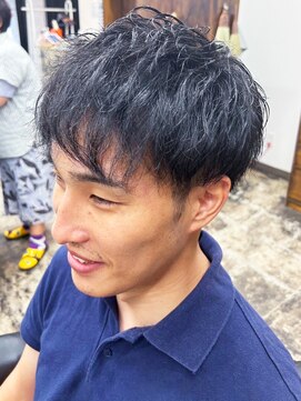 ヘアーコレクション グロース(HAIR COLLECTION Growth) 20代30代40代爽やかメンズ☆ビジネスショートマッシュ黒髪