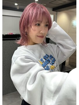 ツキ 横浜店(tuki) トリプルカラー　ペールピンク