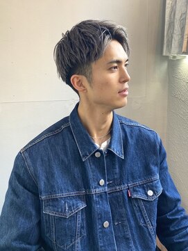 ステップボーンカット トーキョー(STEP BONE CUT TOKYO) 【ステップボーンカット】メンズカット/センターパート