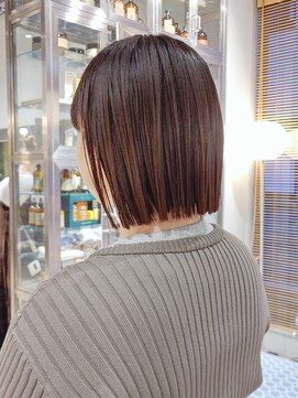 オーガニック リブ 川越(organic+live) 大人可愛い大人美人くすみカラーアッシュグレーベージュ