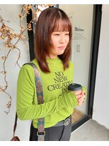 ディレクト(Direct)&nbsp;《Direct》顔まわりカット×酸性ストレート