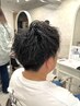 【菅原指名限定】カット＋ツイスパor波巻きパーマ     ￥14500