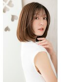 シースルーバングワンカール前下がりボブディZ大宮20代30代40代