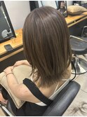 ミディアムレイヤー エモージュ こなれミディ 梅田