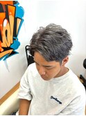 短髪/ショート/シルバー/ハイトーン