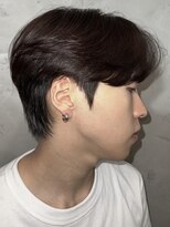 韓国シースルーマッシュダウンパーマ韓国マッシュ