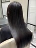 ★水素TR美髪矯正★ カット＋縮毛矯正＋活泡泉＋最高級水素トリートメント