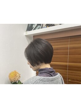 再現性の高いカットで、毎日のお手入れが楽に♪あなたに似合うショートスタイルをご提案します―。