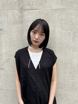 メゾンアクア 表参道(Maison ACQUA) ◎ショートレイヤーボブウルフ縮毛矯正10代20代30代