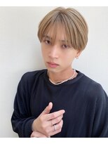 エイチ(H eitf) メンズシースルーバング