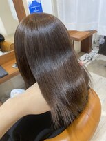 ソワン ドゥ ブレス エルネ 立花店(soin de brace elne) 地毛風の縮毛矯正、ダメージレスに美髪へ、髪質改善ストレート
