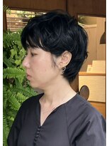 スクエアウーノ 博多(SQUARE＊UNO HAKATA)&nbsp;大人ショート　ニュアンスパーマ