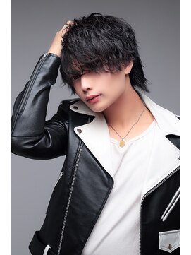 ルフレ 新宿歌舞伎町店(Reflet) メンズ/メンズセット/黒髪/ウルフ/メンズメイク