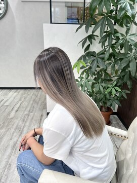 ベルヘアーデザイン 堺東(Belle hair Design) バレイヤージュ/グラデーション/グラデーションカラー/外国人風