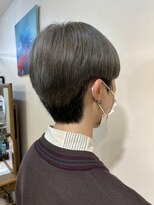 アズール 草加(azule)&nbsp;ダブルカラー　グレー　メンズブリーチ