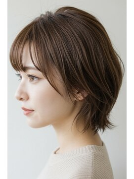 グリーン レーベル 川崎店(Green label) フェミニンショート