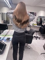 キング(K!ng) 縮毛矯正髪質改善ハイライトレイヤーカット枚方美容室エクステ