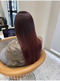 髪質改善 ストレート 赤髪 神戸三宮 トリートメント 元町