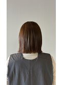 ストレートパーマなスタイル