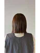 フープ 川越(hoop)&nbsp;ストレートパーマなスタイル