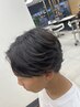 【新規学割U24(正木指名)限定】カット×頭皮ケアパーマ￥6600