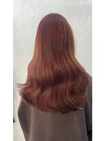 エイト プラット 渋谷2号店(EIGHT plat)&nbsp;ブリーチあり オレンジベージュカラー