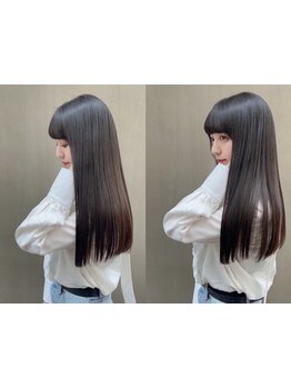 [#縮毛矯正#艶髪]髪質改善のスペシャリスト在籍☆最上級のPREMIUMストレート♪[大宮]