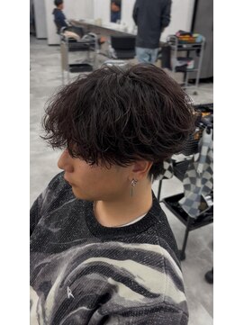 オム ブランシェ(HOMME BLANCHE’) 【Ryo】シャドウフェザーパーマ×ダウンパーマ