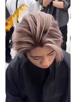 ヌエン 渋谷(NU/EN)&nbsp;メンズシャドールーツ　ホワイトブロンド