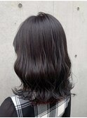 簡単スタイリングヘアセンターパートゆるふわロングレイヤー