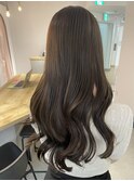 ブリーチなしベージュ