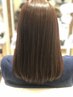 新規【髪質改善】酸性ストレート＋カット￥20500→￥19300