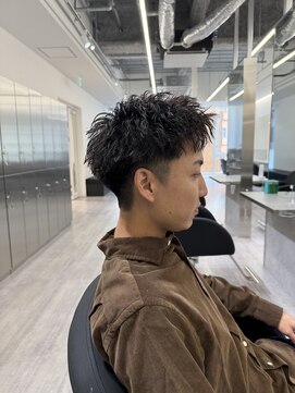ビカムメンズヘアー 栄店(become men's hair) 縦落ちパーマ/ツイスパ/名古屋/栄