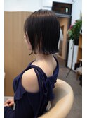 切りっぱなしボブ