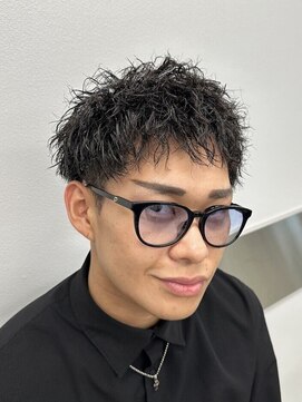 ライズトーキョー 土浦店(RISE TOKYO) 【メンズショート】短髪パーマ!刈り上げ