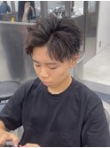Men'sカット/学割U24カットカラー/眉毛/ニュアンスパーマ/新越谷