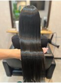 髪質改善ストレート×質感再生トリートメント