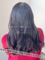 サラジュ 仁川店(SARAJU) 【Wカラー特化】今田担当 Wカラー履歴髪×シアーグレー