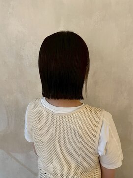 髪質改善/顔周りレイヤーカット/グレージュ[千葉/千葉駅]