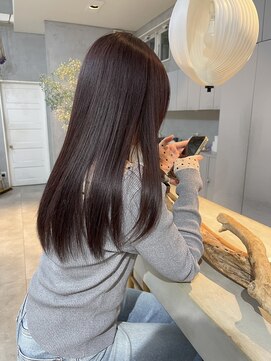 ミント(mint) ツヤ、暖かみ、上品さのある色味。パープルグレージュ！