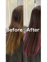 サエラ(caetla)&nbsp;アウトラインインナーカラー【上野 稲荷町】