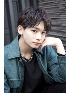 ヴェイン 渋谷(vain) ショート髪型束感メンズナチュラル渋谷