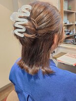 クララデアンシュシュ(Kurara de UN CHOU CHOU)&nbsp;切りっぱなしボブ２Way