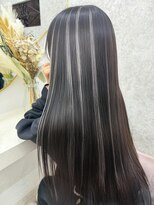 ラビス(Lovis)&nbsp;黒髪カタログ/オリーブグレー/小顔ヘア/ココアベージュ