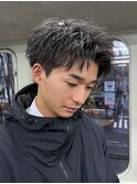刈り上げアップバングスパイキーショートアクティブショート